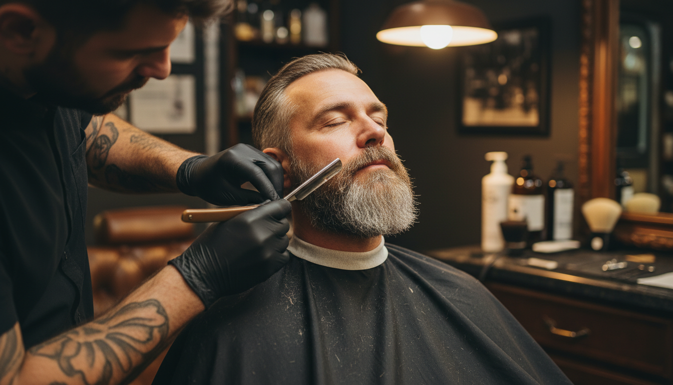 styled beard