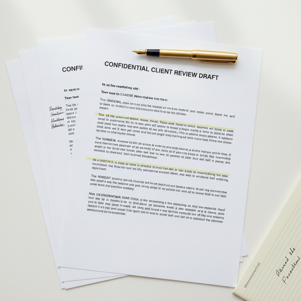 legal writing paper