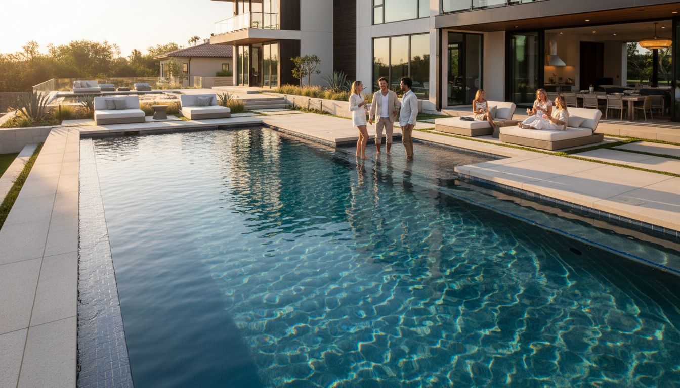 backyard pool