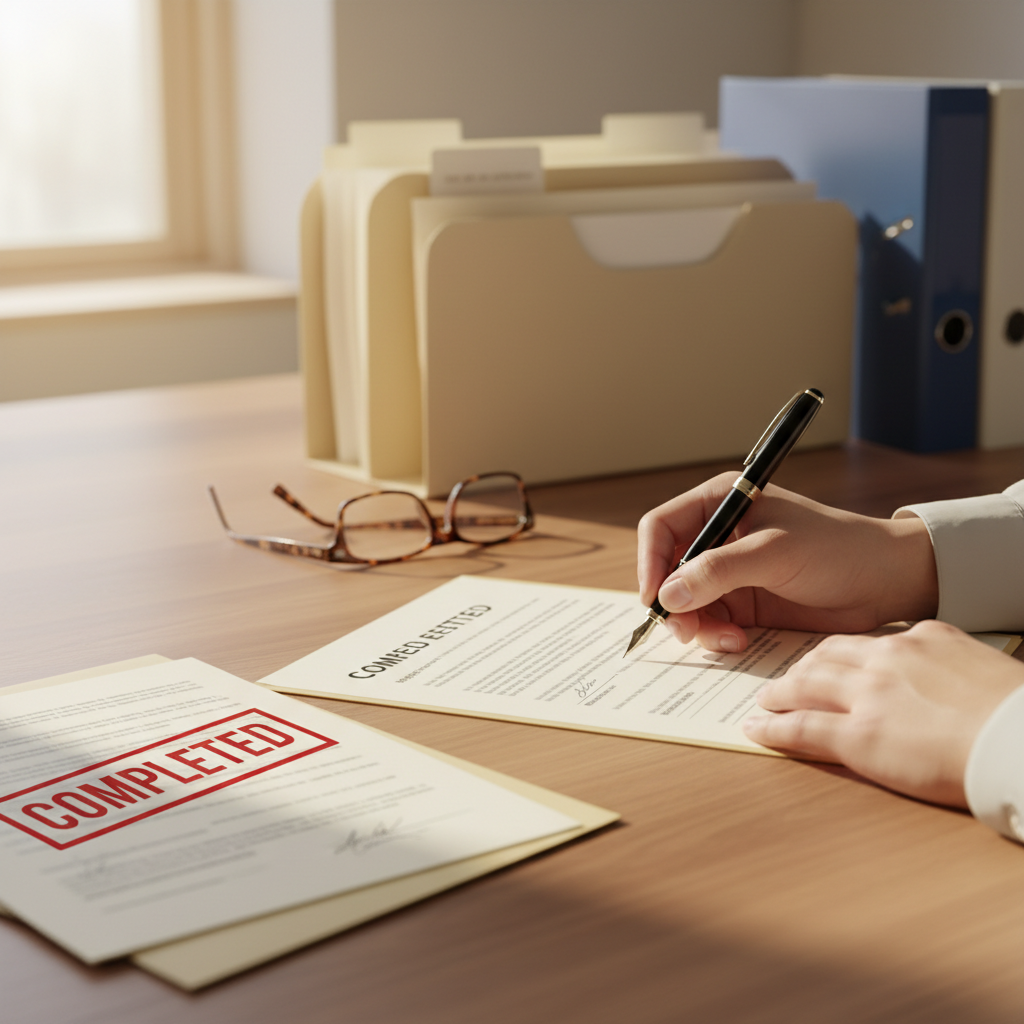 divorce papers