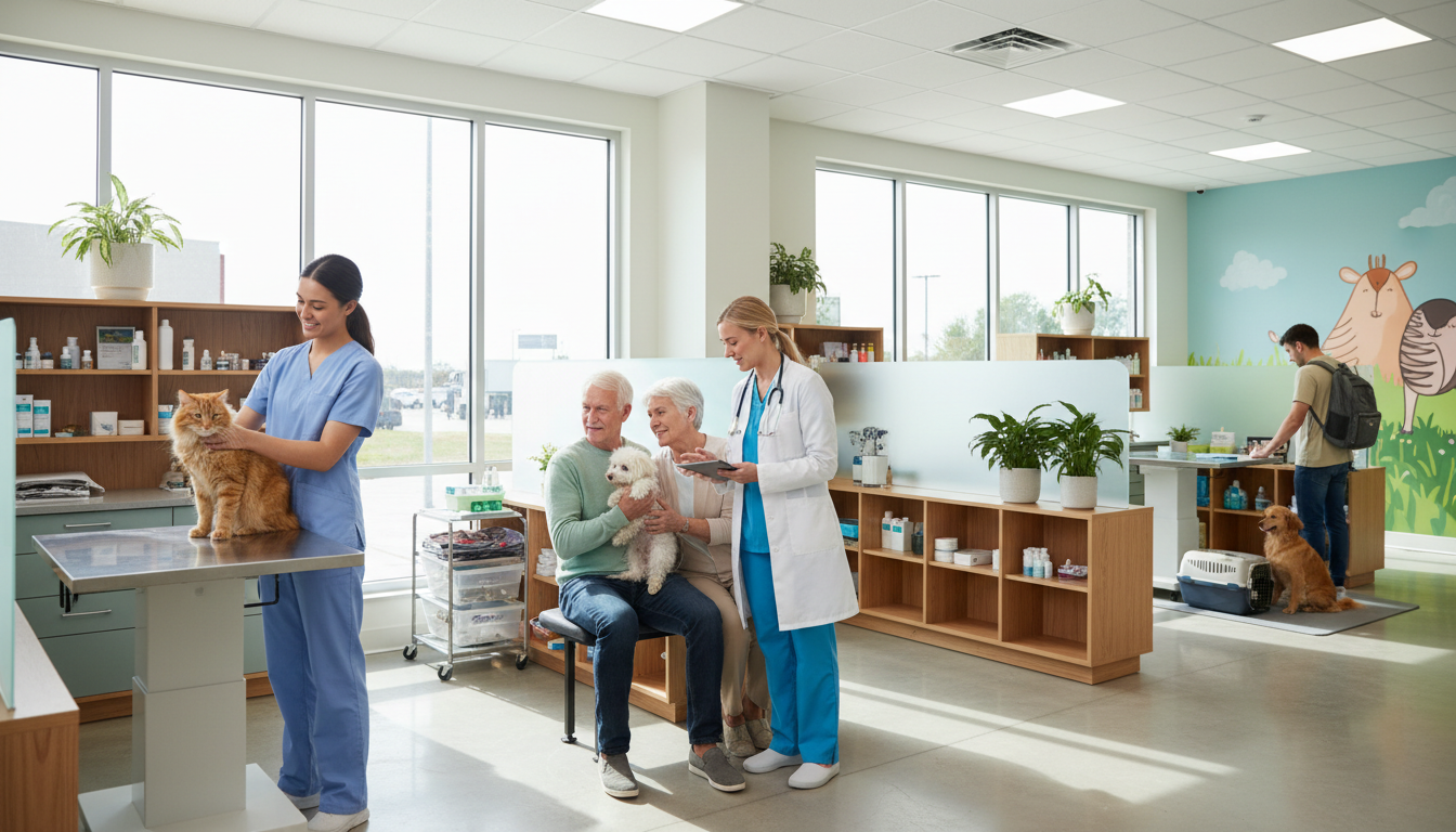 veterinarian clinic