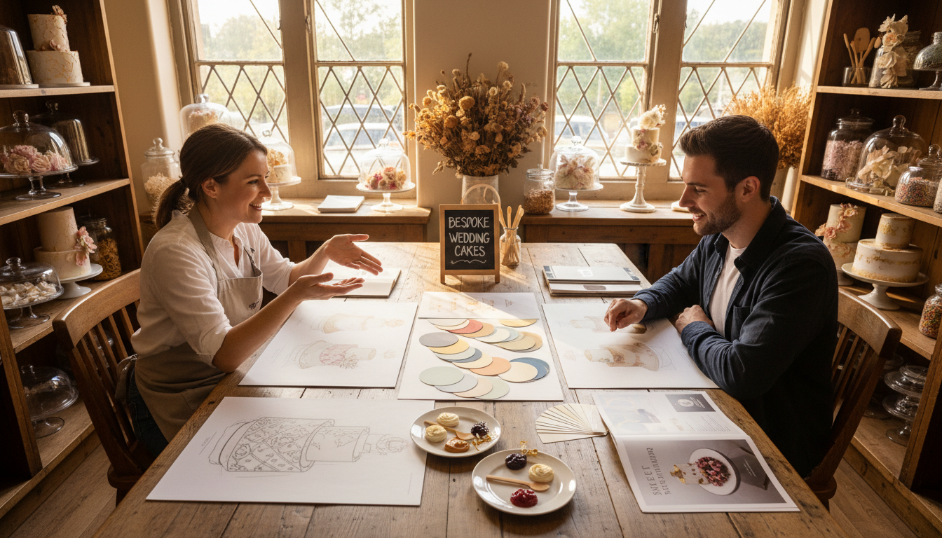 wedding food tasting
