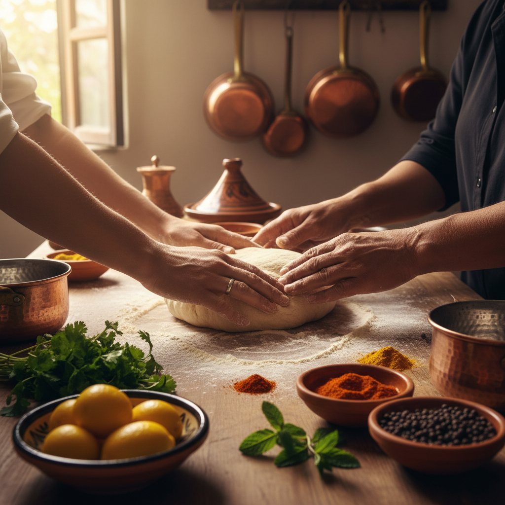 moroccan cooking class