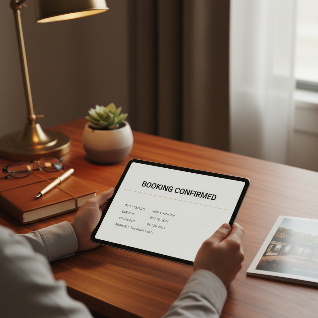 booking vacation rental