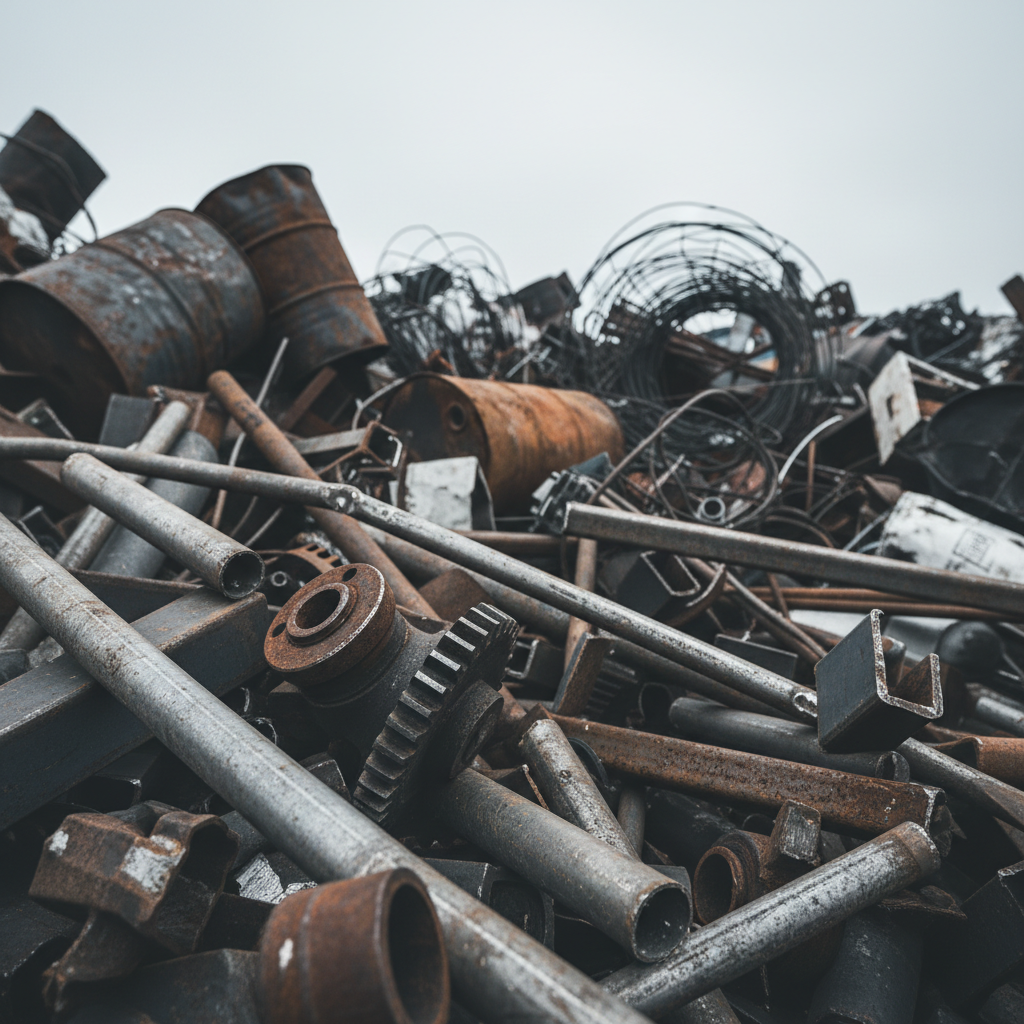 scrap metal cleaning