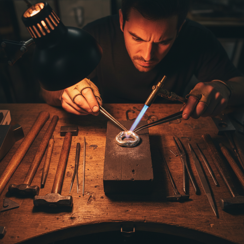 mixed metal jewellery