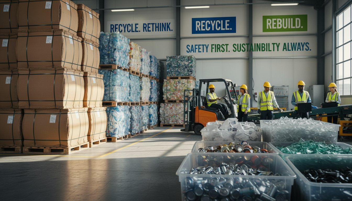 recycling dock materials