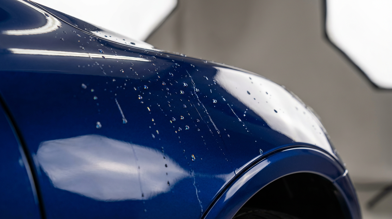 shiny car paint