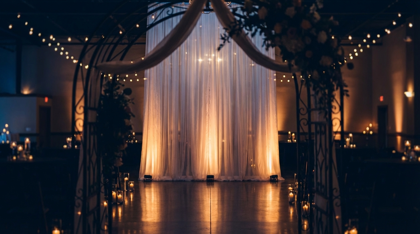 wedding backdrop