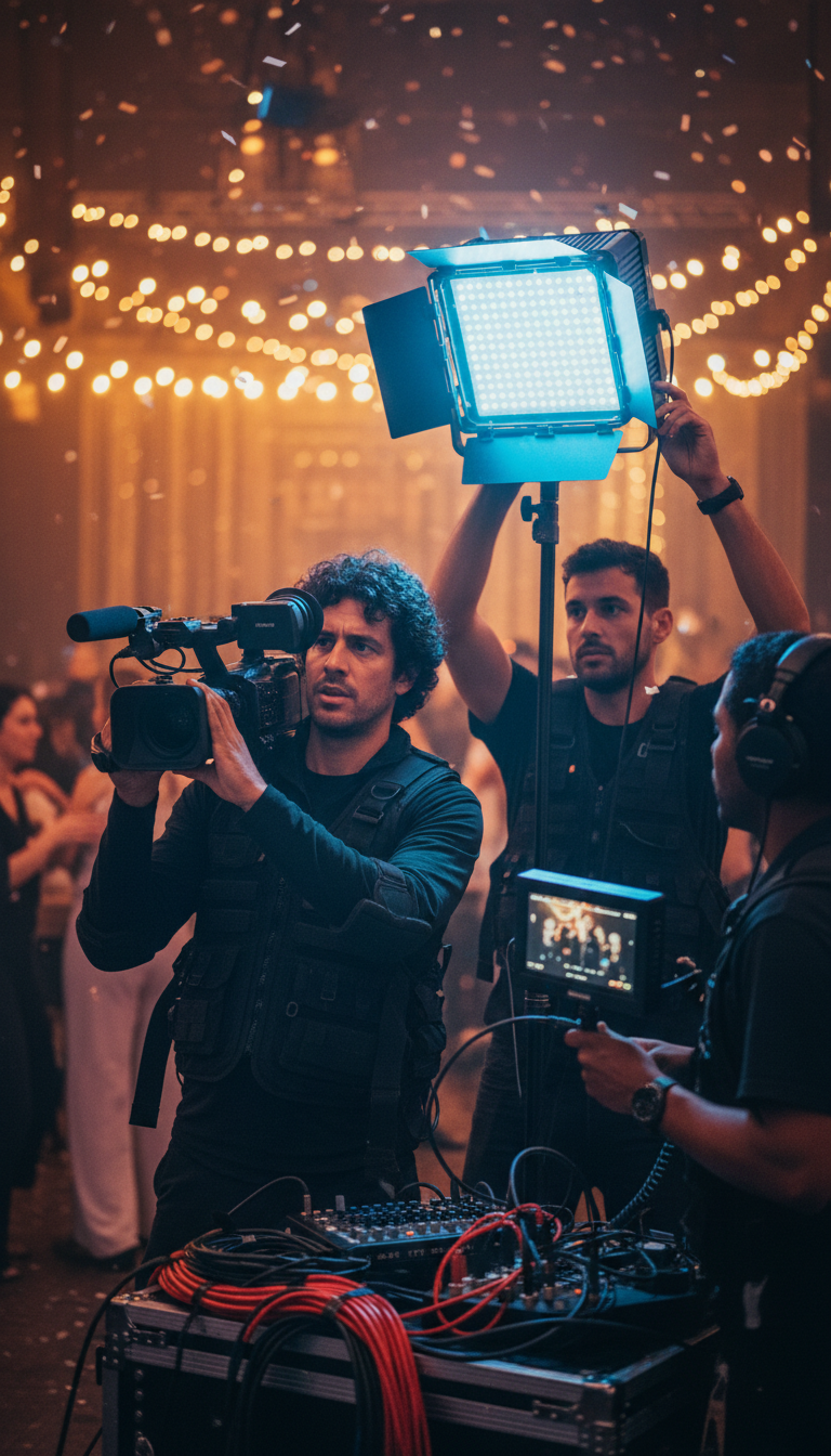 video production team