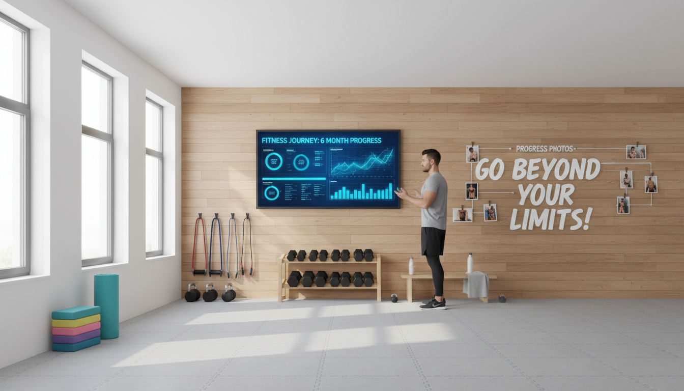 motivational workout space