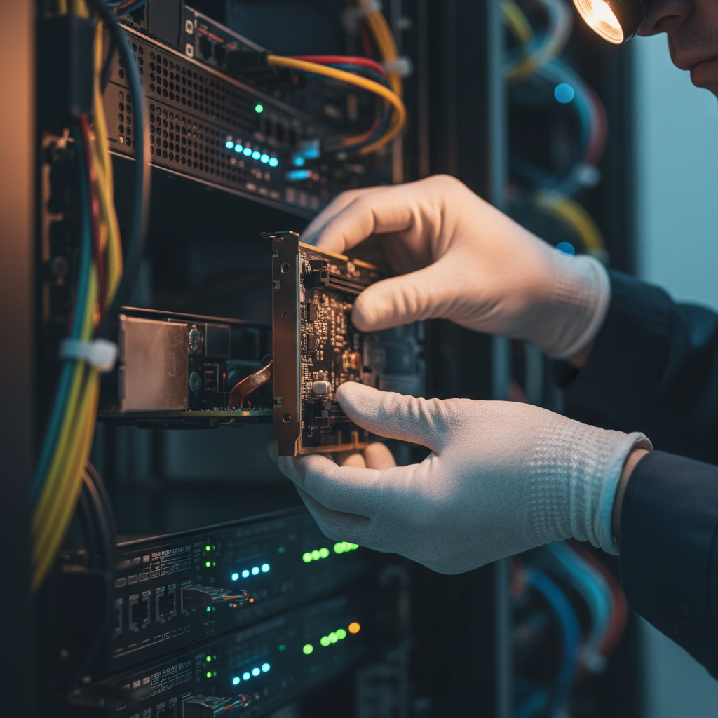 technician working