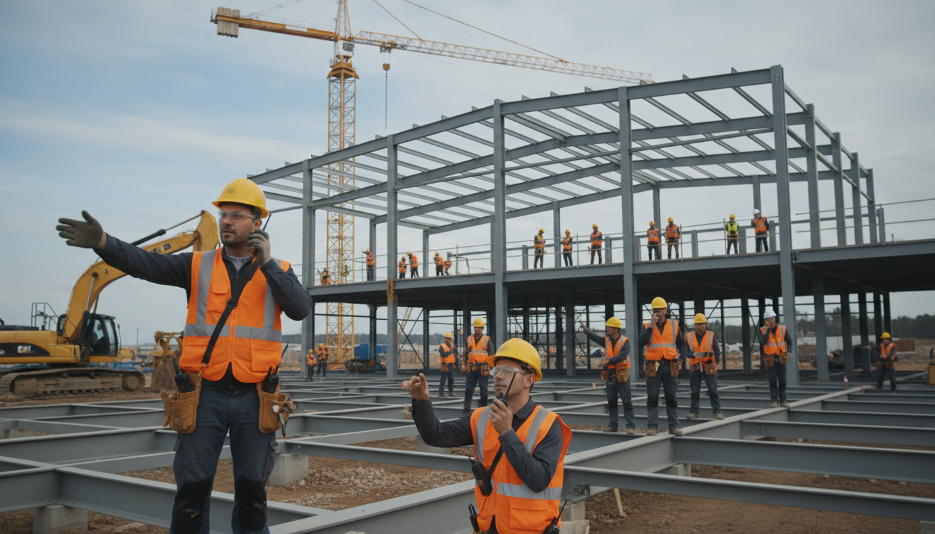 construction site communication