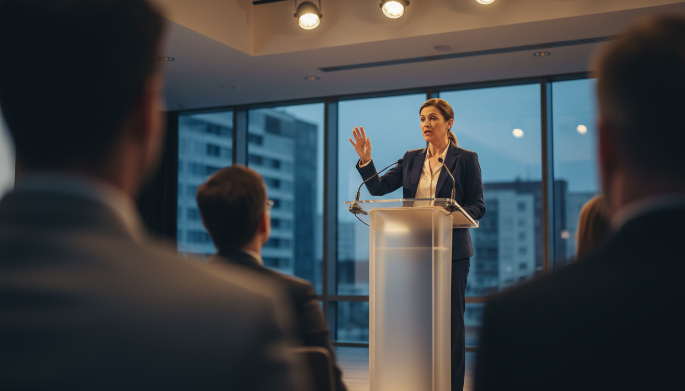 executive public speaking