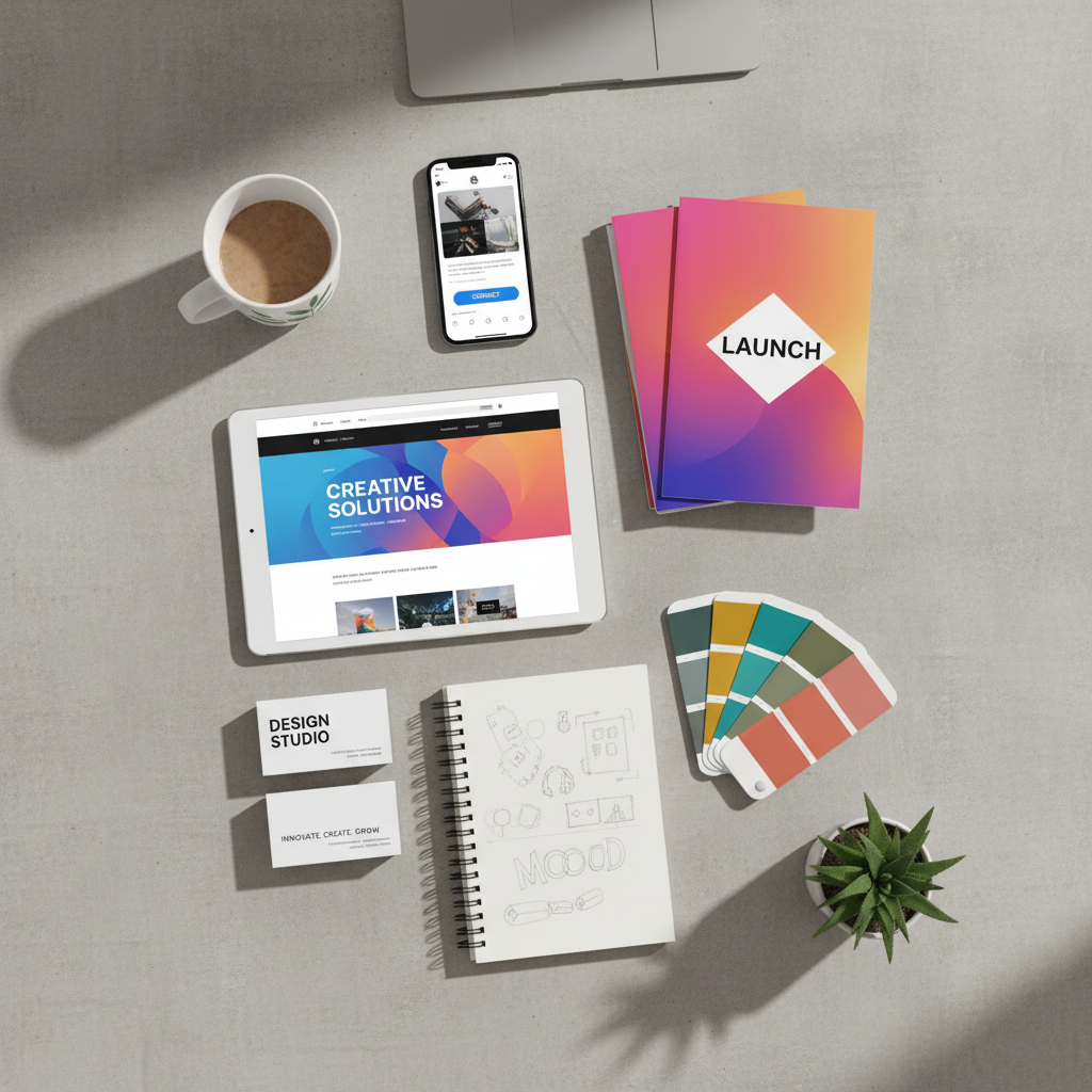 marketing materials design