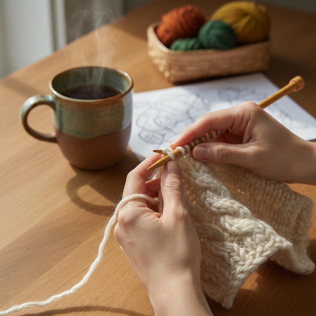 knitting needles