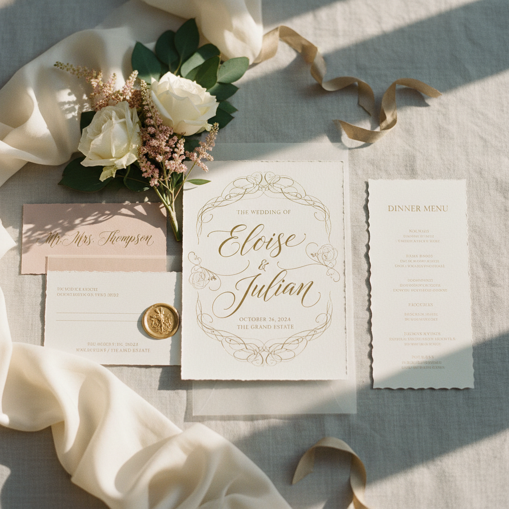 personalized wedding details