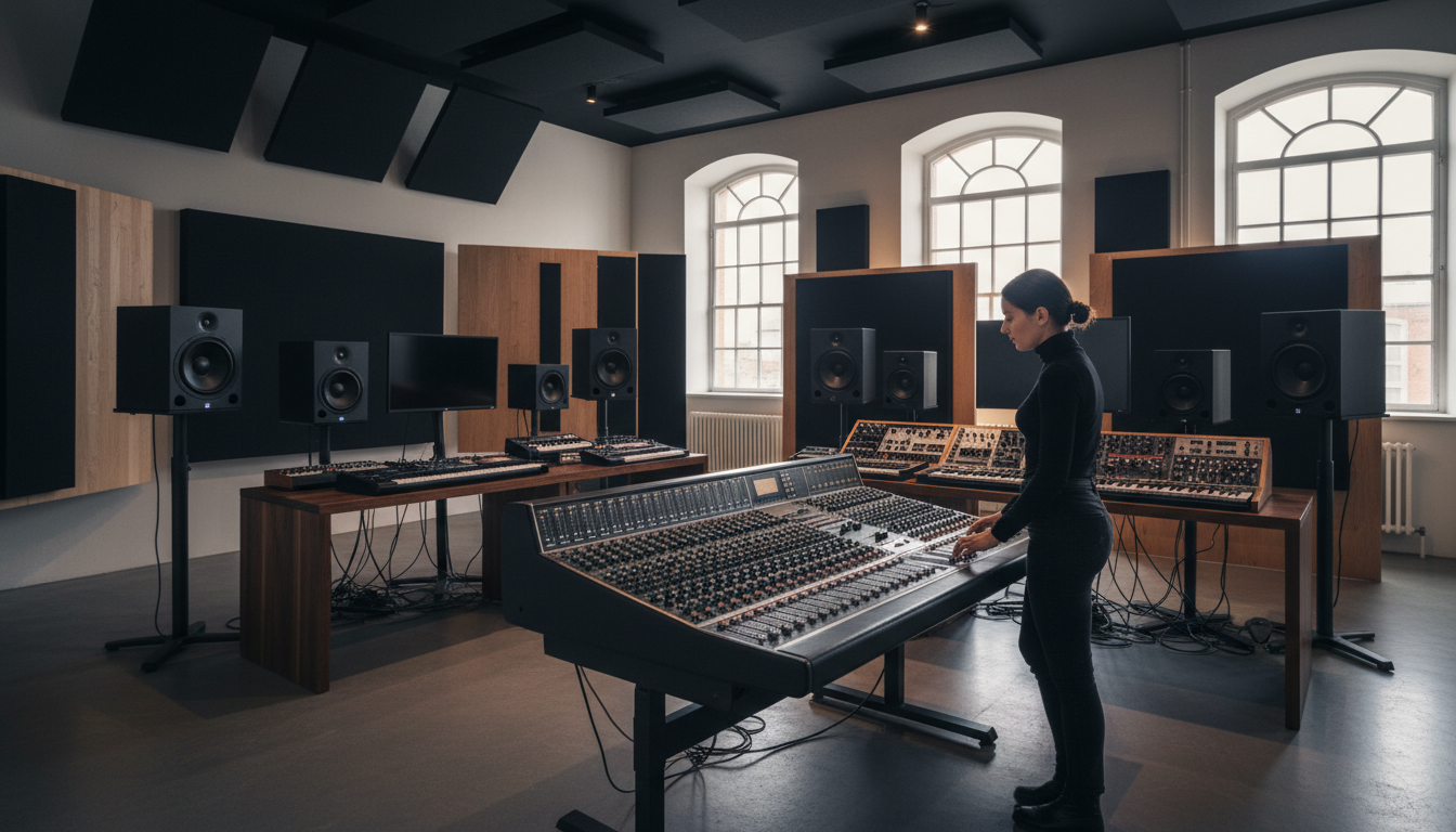 electronic music studio