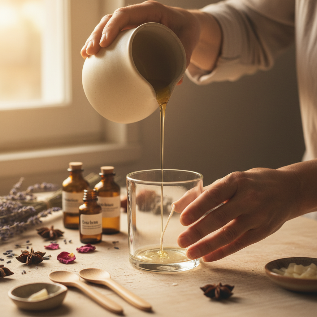diy candle making
