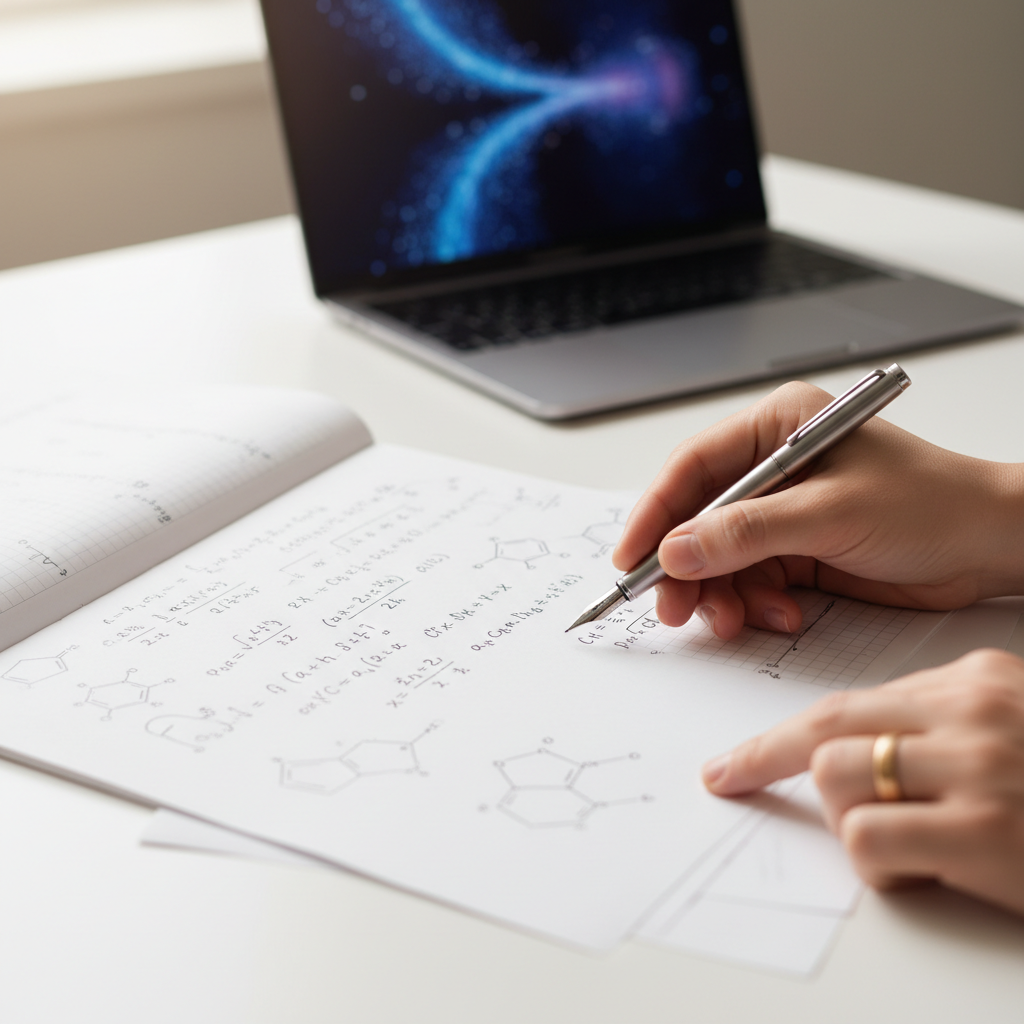scientist working
