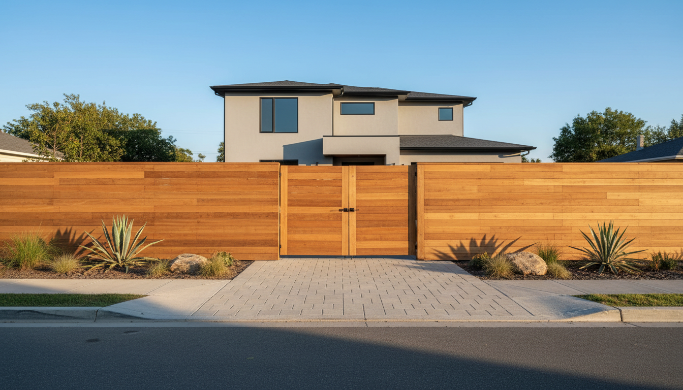 custom fence design