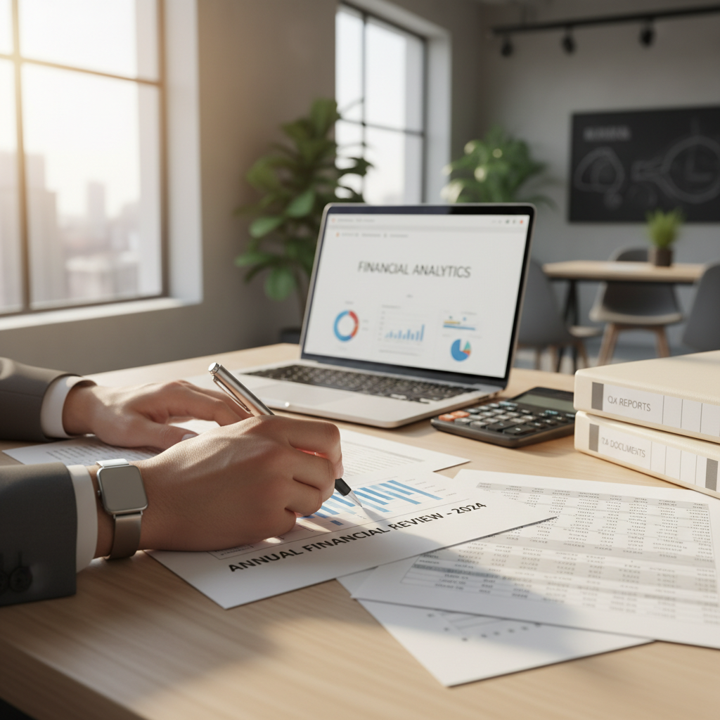accountant helping business