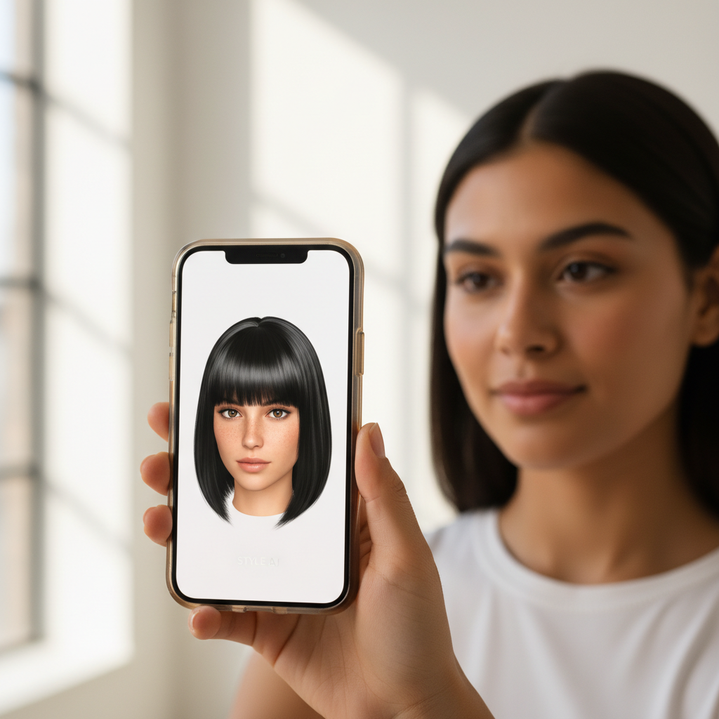 beauty app interface