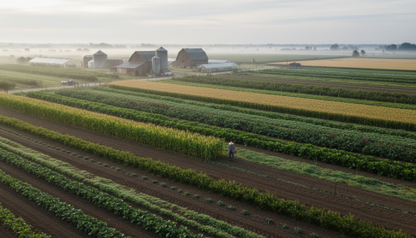 morning farm