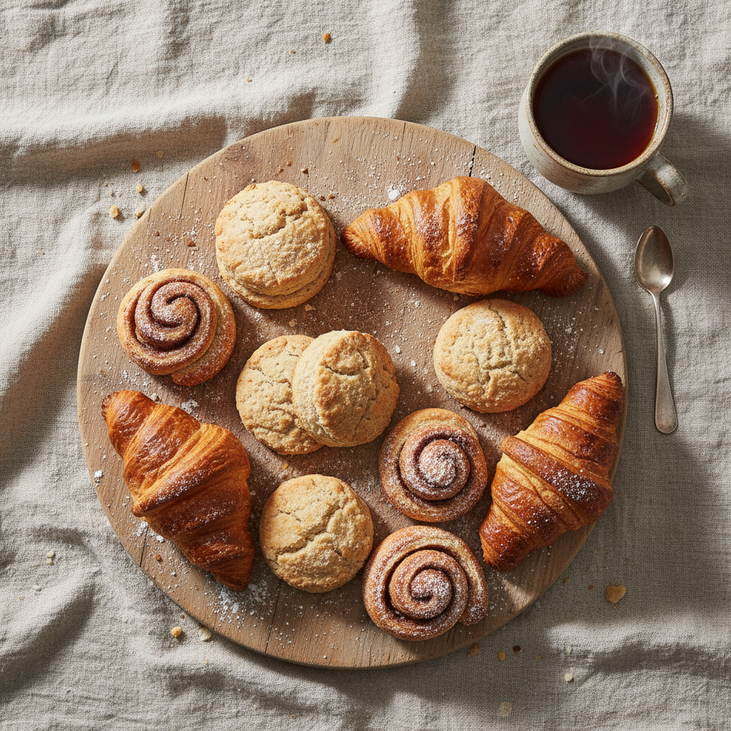 tea and pastries