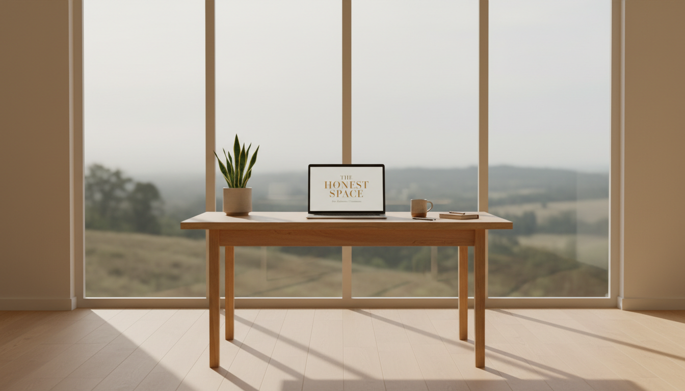 peaceful workspace