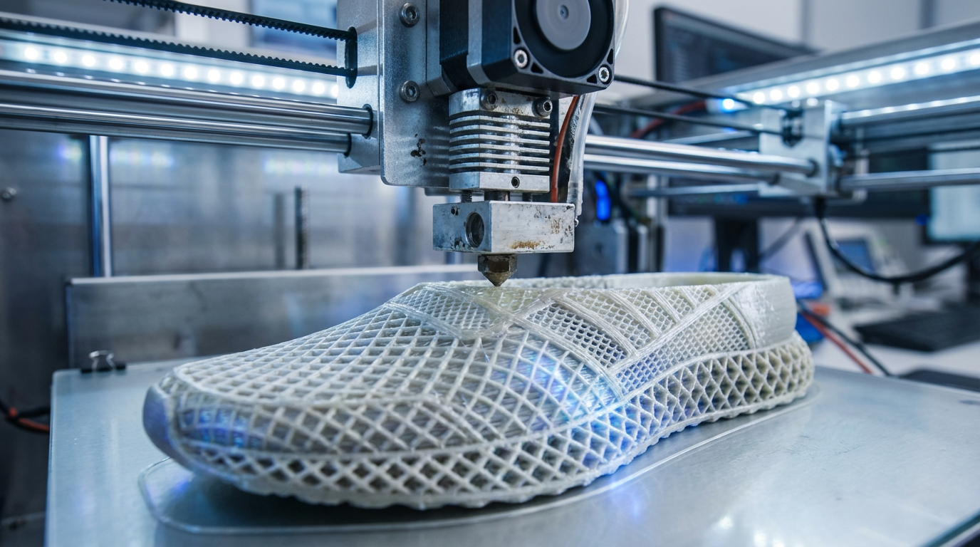 3D printing shoes