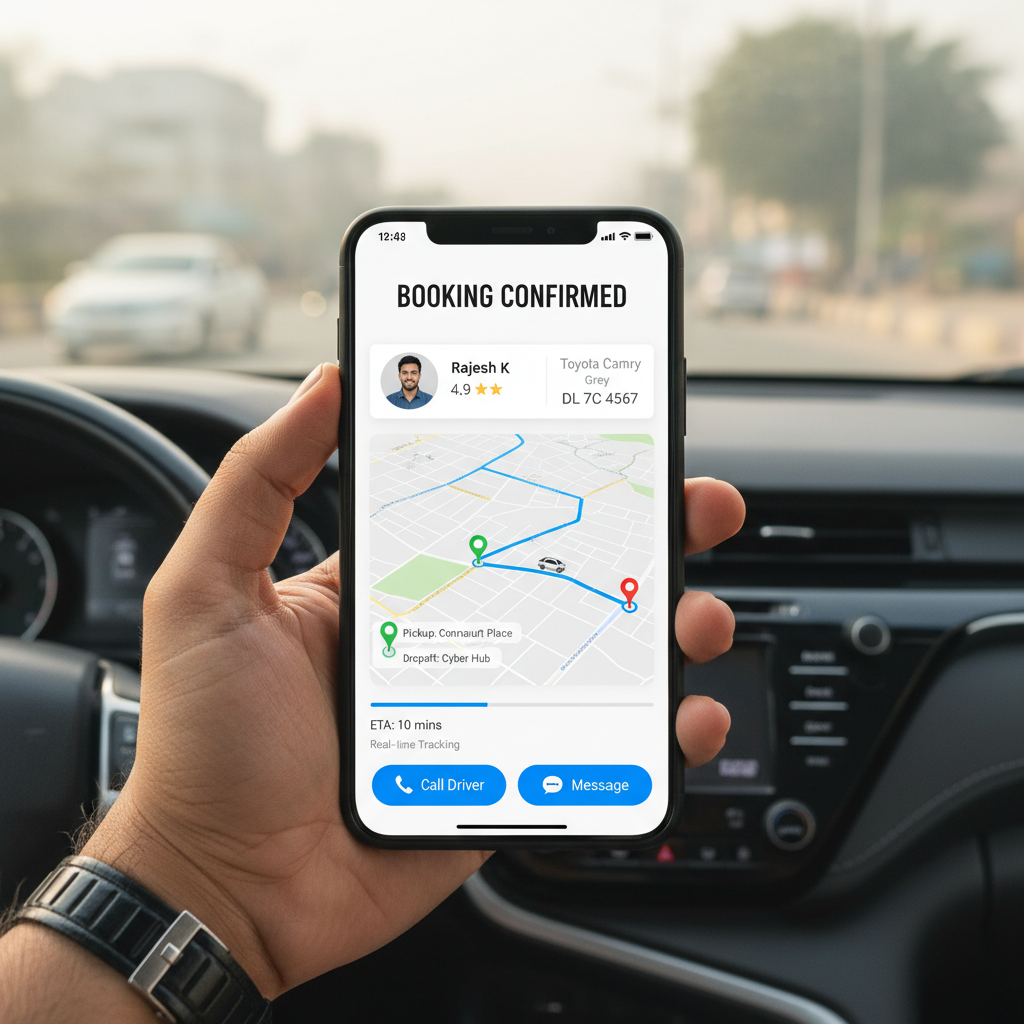 taxi app booking