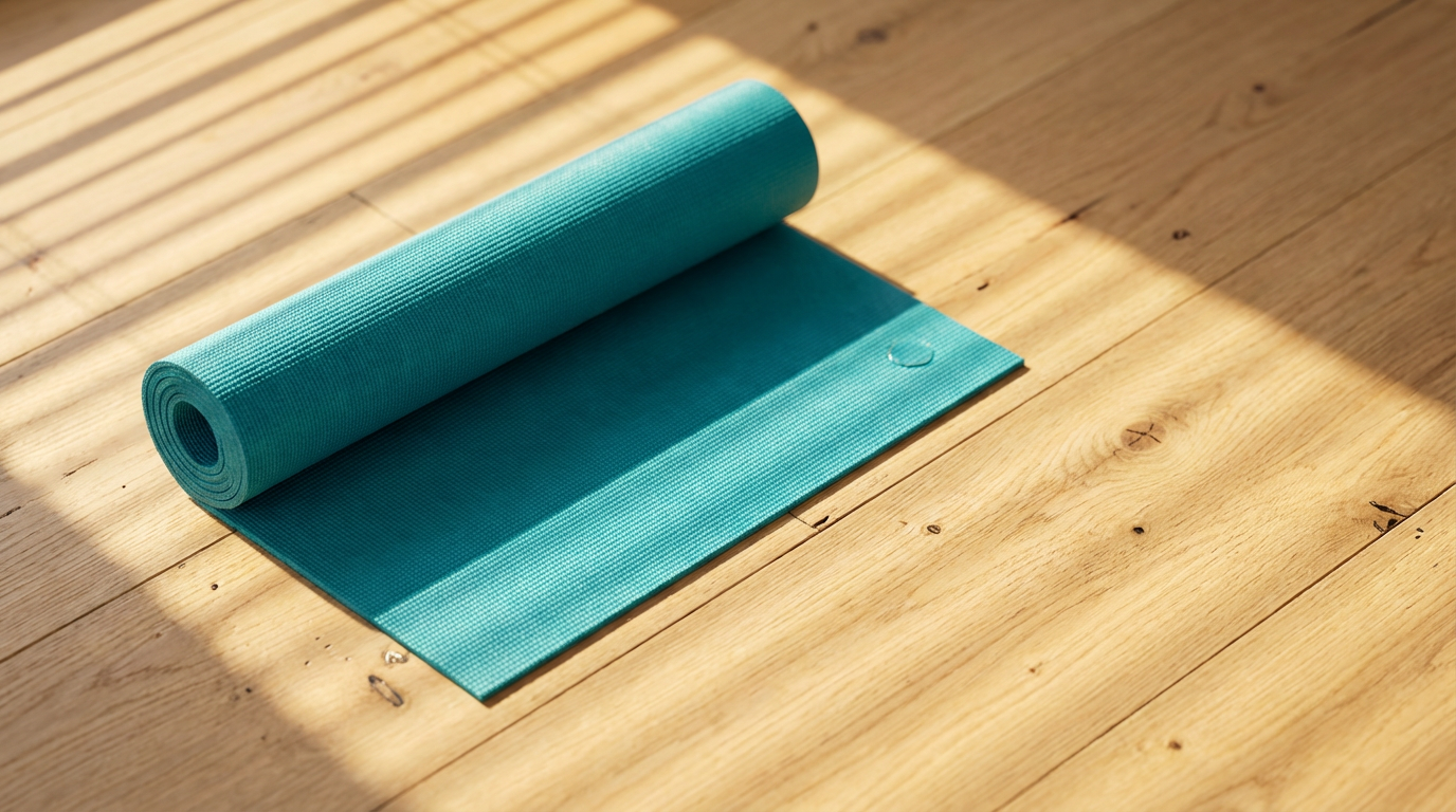yoga mat nature