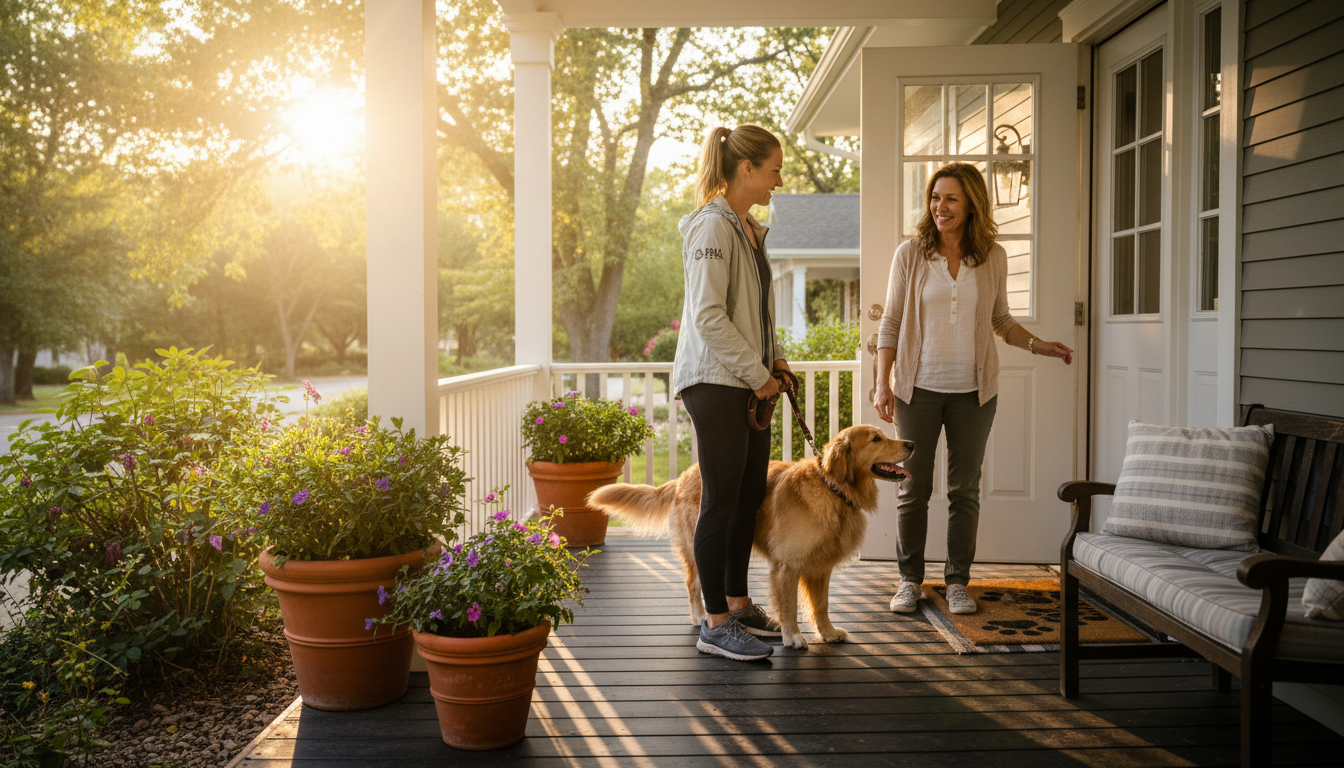 welcoming home