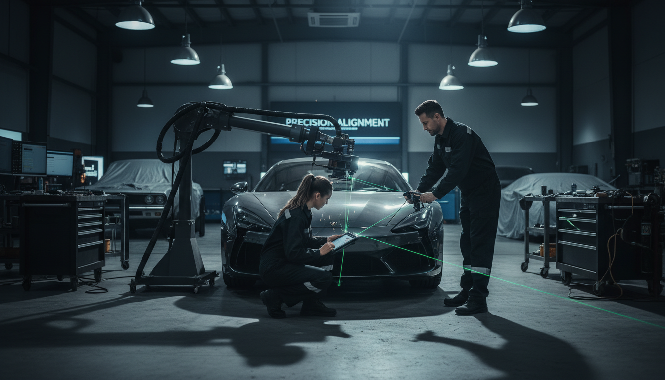 repair team working