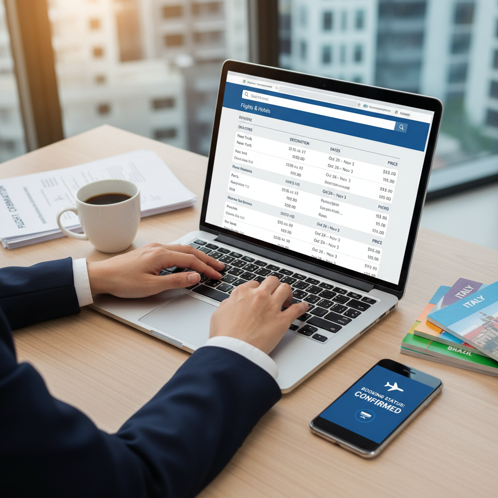 booking travel