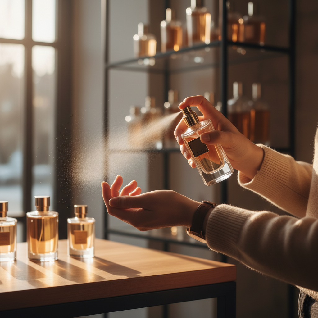 wrist perfume test