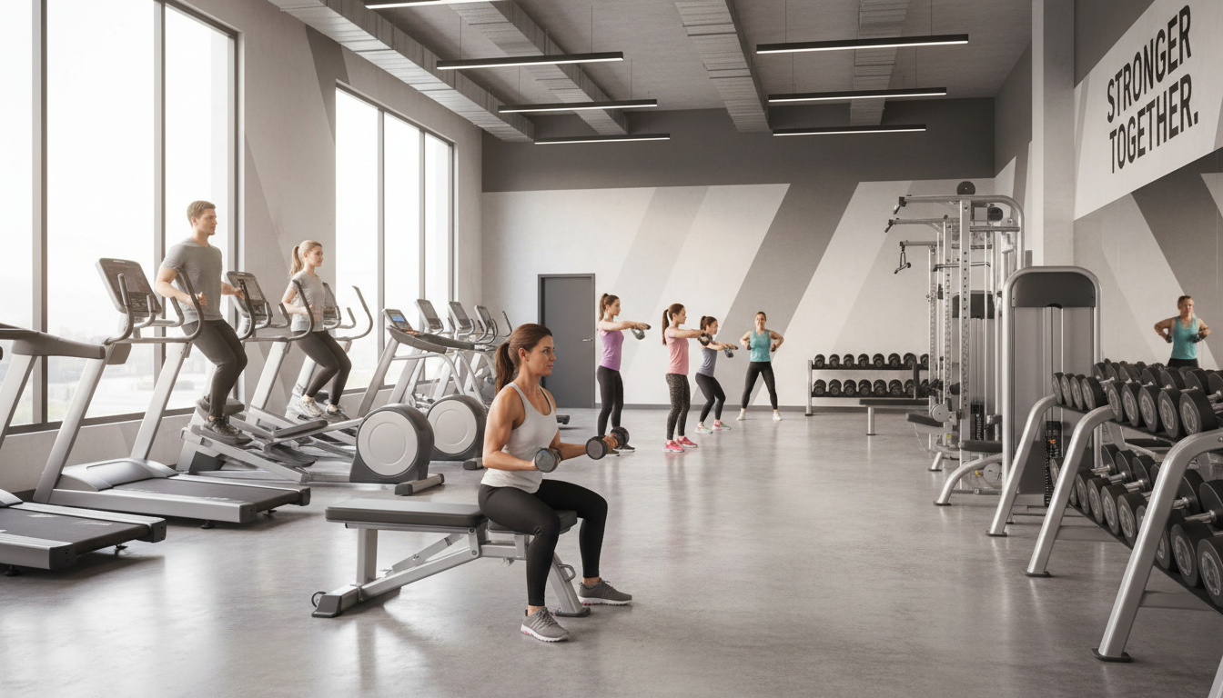 modern gym
