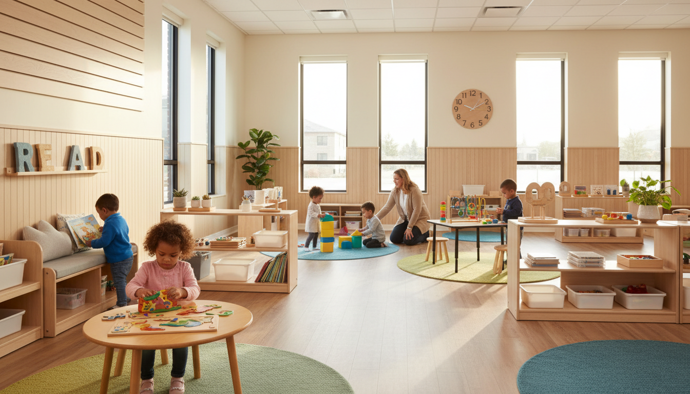 children learning