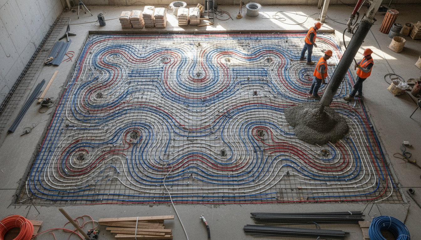 construction in heat