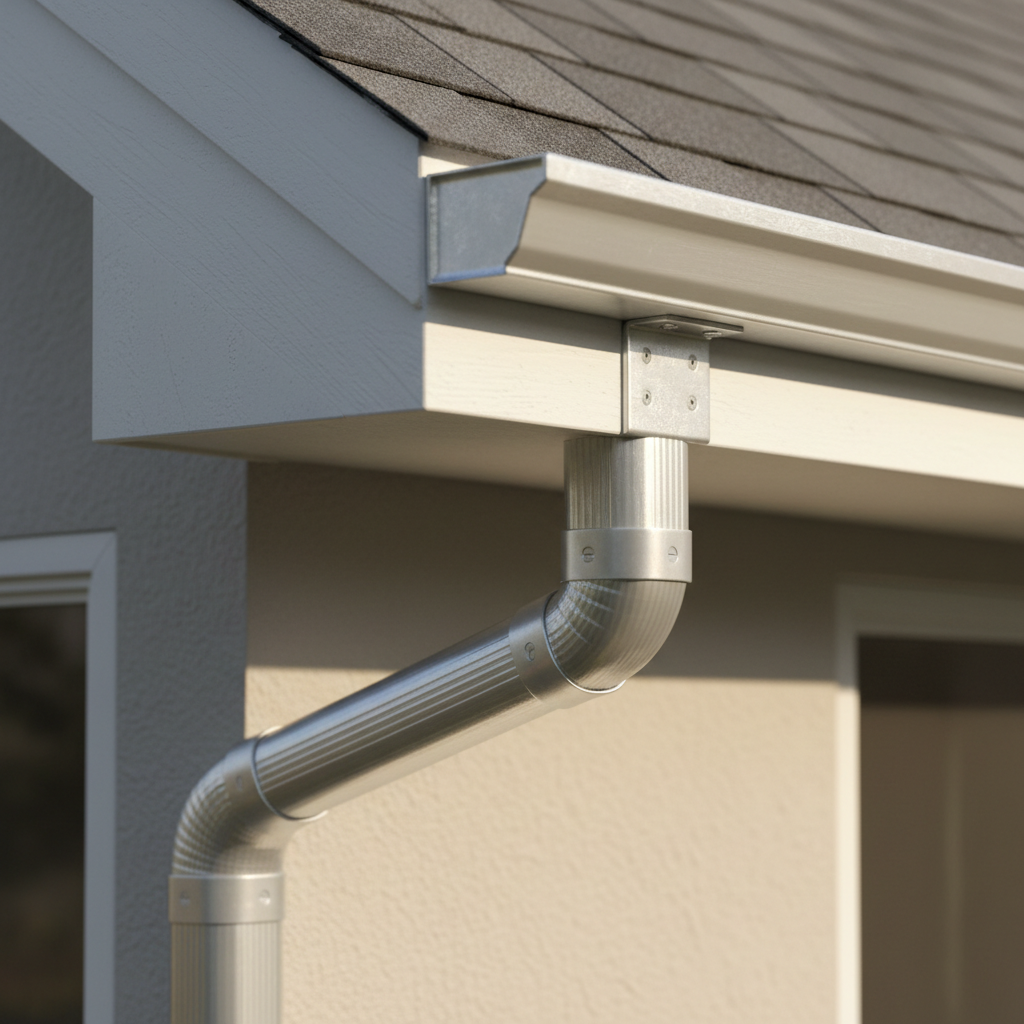 gutter on house
