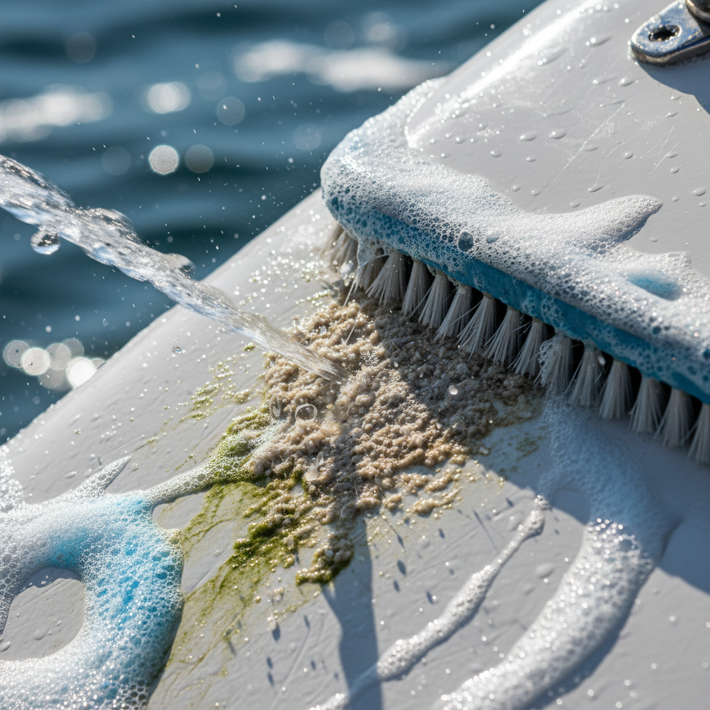 boat cleaning