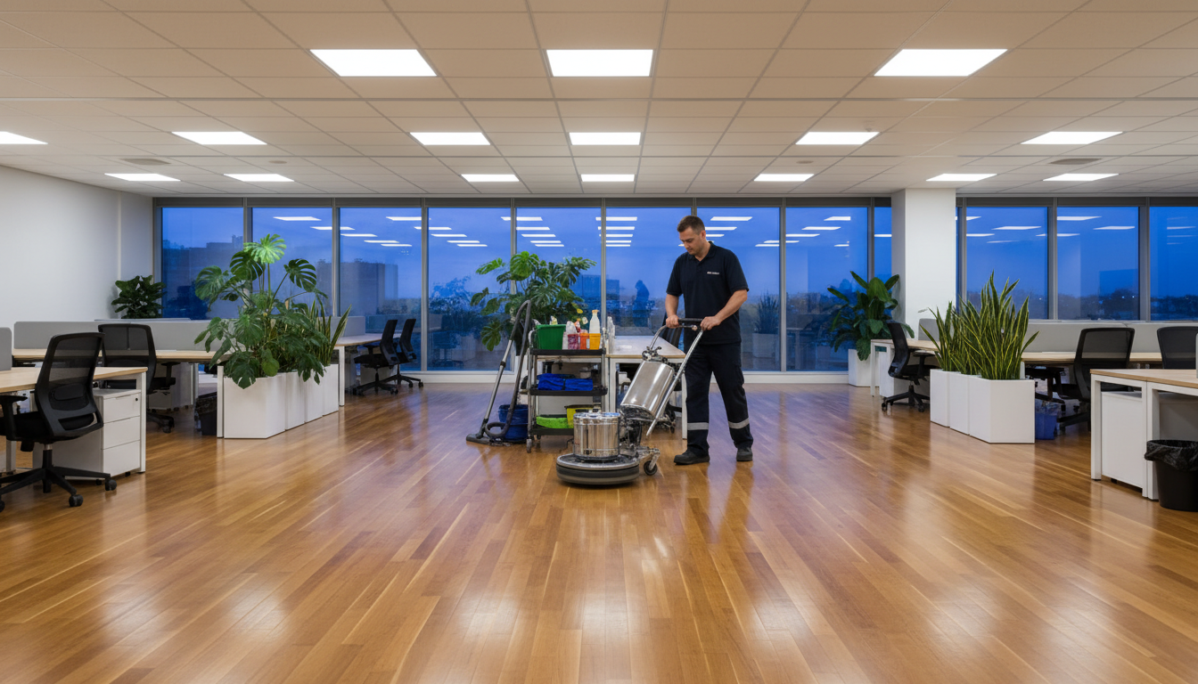 office cleaning schedule