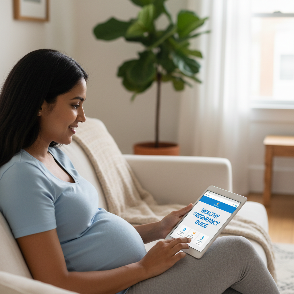 pregnant woman