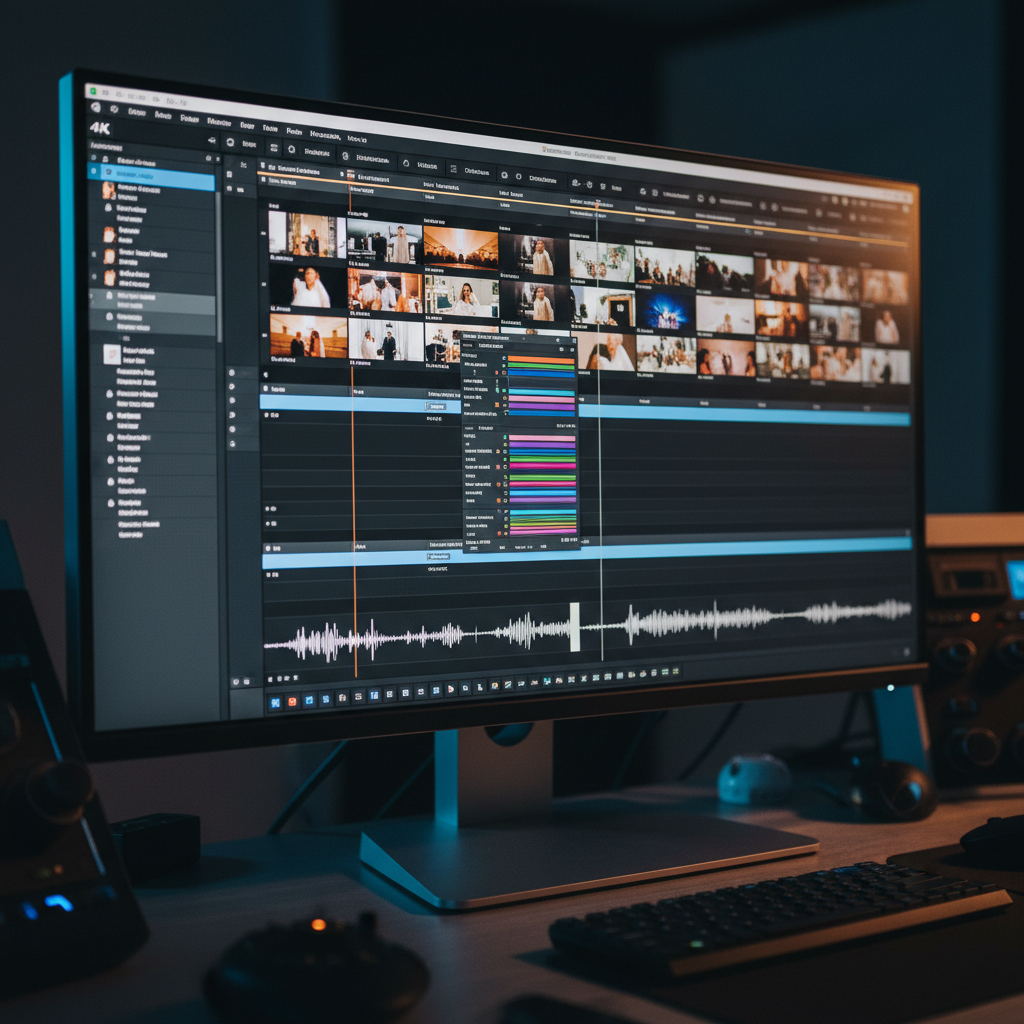 holiday video editing