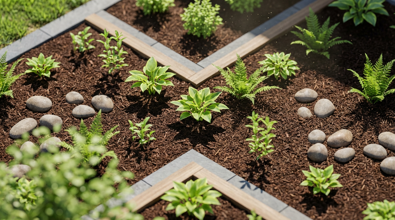 garden bed gravel