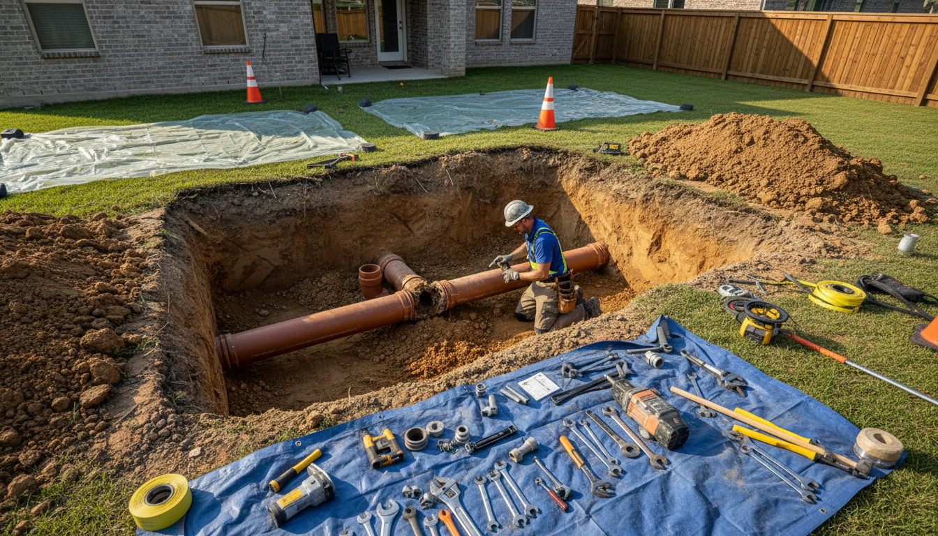 drainage repair