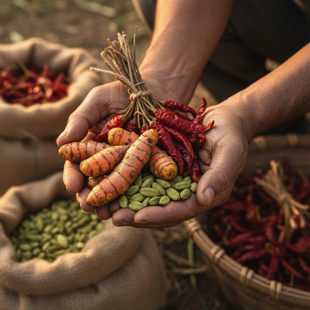 spices farming