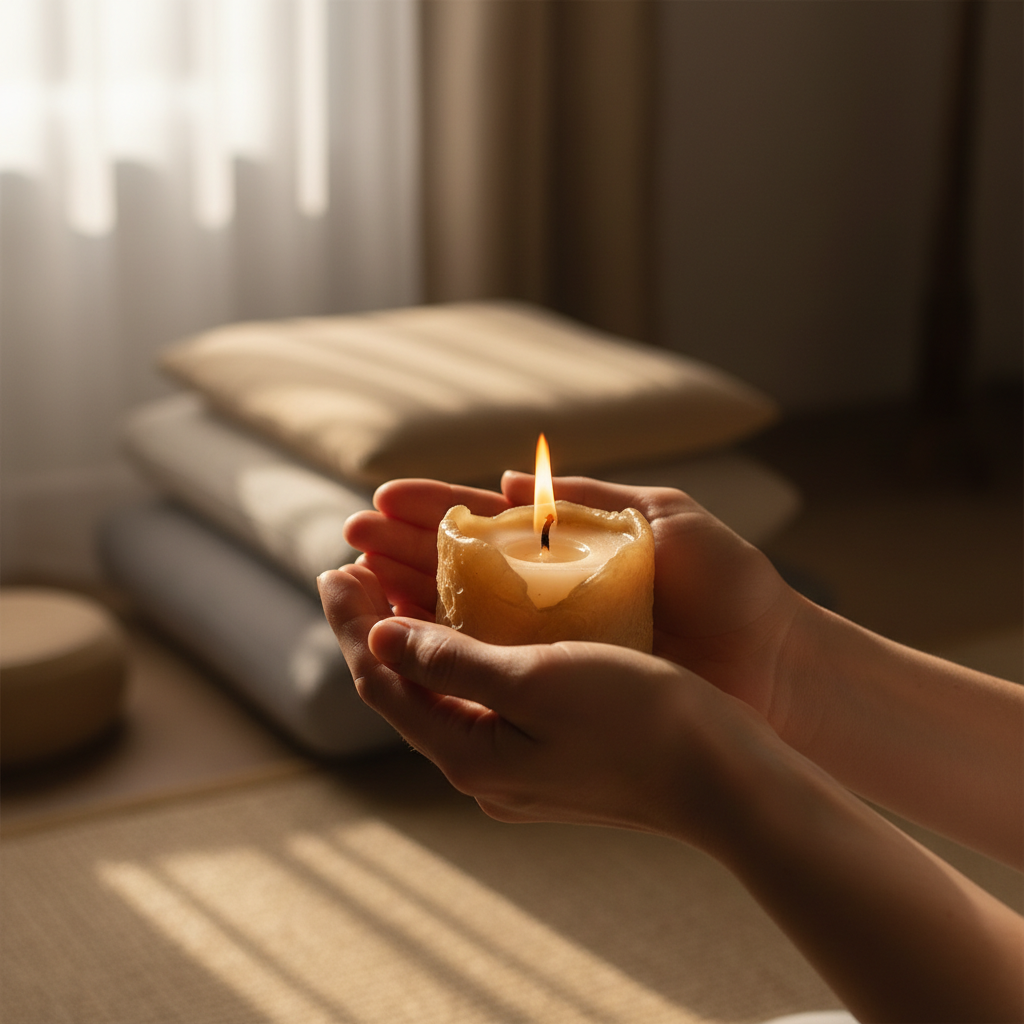 meditation candles