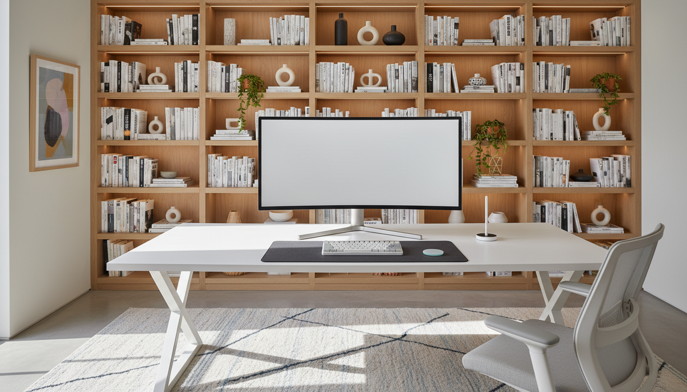home office workspace